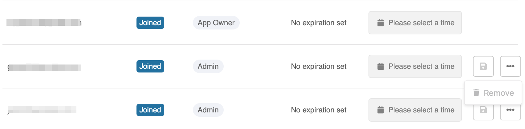 Unable to Remove Team Member
